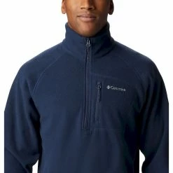 Sortie 👍 Columbia Fast Trek III Half Zip Fleece - Polaire homme 😍 -Columbia Shop columbia fast trek iii half zip fleece polaire homme collegiate navy 2