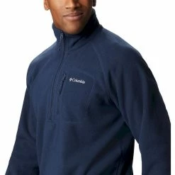 Sortie 👍 Columbia Fast Trek III Half Zip Fleece - Polaire homme 😍 -Columbia Shop columbia fast trek iii half zip fleece polaire homme collegiate navy 3
