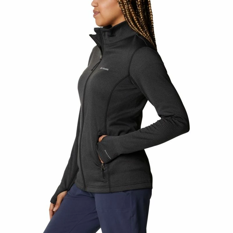 Promo 🌟 Columbia Park View Grid Fleece Full Zip - Polaire femme 😀 – Image 2