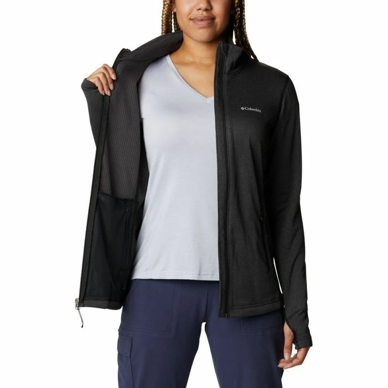 Promo 🌟 Columbia Park View Grid Fleece Full Zip - Polaire femme 😀 – Image 4