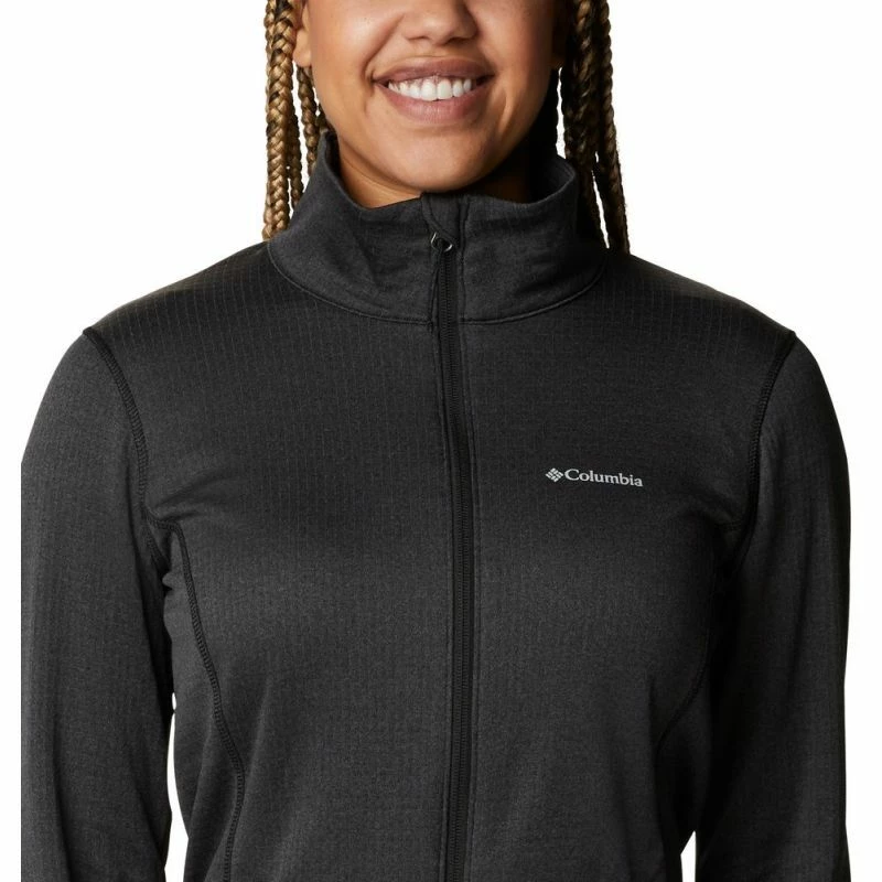 Promo 🌟 Columbia Park View Grid Fleece Full Zip - Polaire femme 😀 – Image 5
