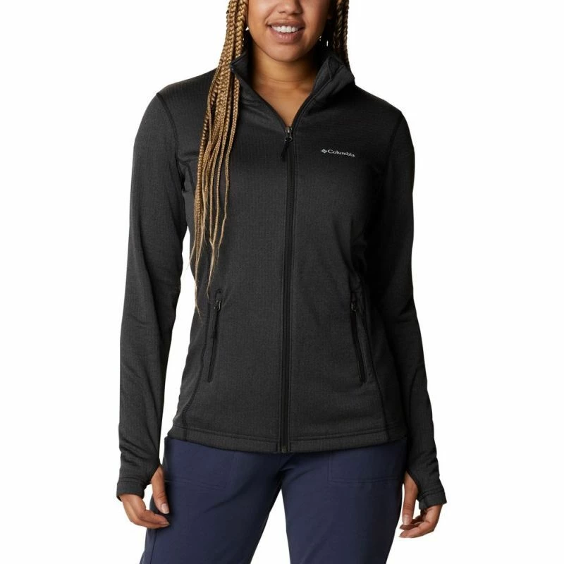 Promo 🌟 Columbia Park View Grid Fleece Full Zip - Polaire femme 😀