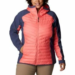 Coupon 🔔 Columbia Powder Lite Hybrid Hooded Jacket - Doudoune femme ✔️