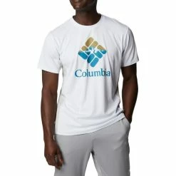 Meilleure vente 🧨 Columbia Zero Ice Cirro-Cool™ Graphic Tee - T-shirt homme 🎉